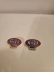 NHRA Championship Drag Racing Member Pins 1998 & 1999 Lot Of 2 - Picture 1 of 3