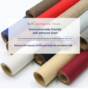 Quick Fixes: Self - Adhesive Linen Fabric Repair Kit for Sofa, Seat & Chair DIY - Picture 1 of 29