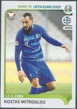 PANINI ROAD TO UEFA EURO 2020-#144-GREECE-KOSTAS MITROGLOU