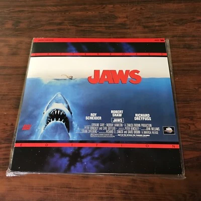 JAWS 2-Disc Letterboxed Edition Laserdisc LD G23MI - Image 1 of 4