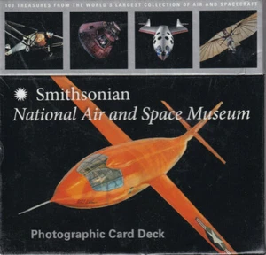 SMITHSONIAN NATIONAL AIR AND SPACE MUSEUM PHOTOGRAPHIC CARD DECK (Q) - Foto 1 di 2