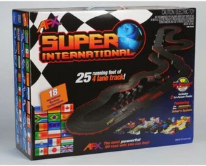 AFX 21018 Super International Raceway MG+ Complete RTR HO Slot Car Racing Set - Picture 1 of 5