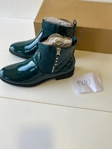 BON PRIX Dark Green Ankle Boots UK 7 (F810) - Picture 1 of 5