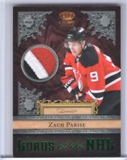 2011-12 Crown Royale Lords of the NHL Patches #22 Zach Parise 25/25 