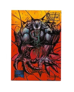 1995 Marvel Masterpieces Emotion Signature # 107 VENOM card - Picture 1 of 1
