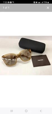 Óculos de sol TOM FORD Beatrix-02 TF613 45F autêntico NOVO!!!  - Imagem 1 de 4
