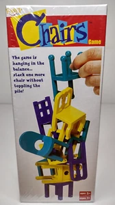 Gioco impilabile sedie Fundex vintage 2001 - nuovo - sigillato - Foto 1 di 6