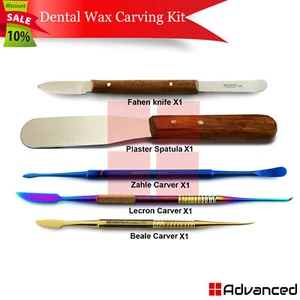 Manual Wax Carving Tools Mixing Spatula Knife Zahle Beale Carver Dental Lab - Picture 1 of 7