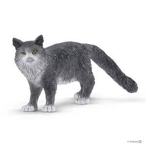 SCHLEICH® Farm World 13893 Maine-Coon-Katze, NEU mit Schleich®-Fahne - Bild 1 von 1