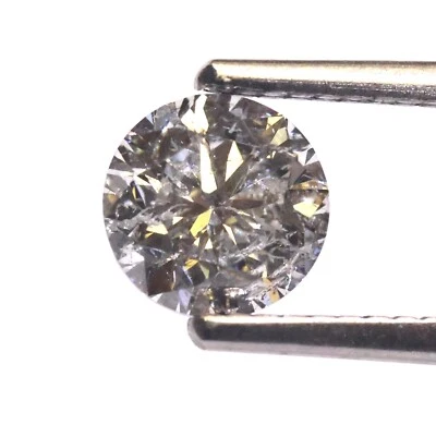 GIA loose certified 1.00ct I I2 Brilliant round diamond estate vintage Natural - Image 1 of 4