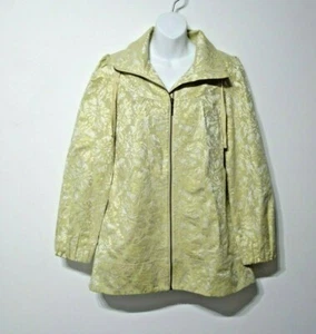 Robin Women's Brocde Bubble Sleeve Tie Swing Jacket Coat Sz 6 NWOT 595 - Picture 1 of 10