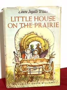 LITTLE HOUSE ON THE PRAIRIE Laura Ingalls Wilder 1953 Book Hardcover/Dust jacket - Picture 1 of 12