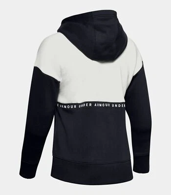 Under Armour ORIGINATOR LOGOTIPO POLAR Cremallera Completa SUDADERA CON CAPUCHA Chaqueta Sudadera ~ Mujer talla S Foto 1 de 4