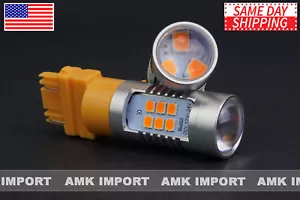 2X 3057 3157 4114 4157 T25 LED Light Bulbs Amber High Power Turn Signal Blinker - Picture 1 of 4