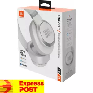 JBL Live 660NC Wireless Noise Cancelling Over-Ear Headphones RRP $249.95 - Picture 1 of 3