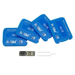 For IPhone 15 SeriesRSIM19 Dual Chip Auto Unlock SIM Card iOS17 Unlock SIM Card - Picture 1 of 14