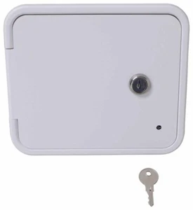 Autocaravana American Autocaravana hatch de bloqueo blanco E8102-a - Imagen 1 de 1