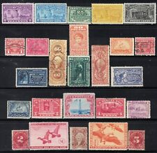 U.S. NICE LOT OF 25 DIFFERENT OLD BACK OF THE BOOK STAMPS **1860's - 1930's 