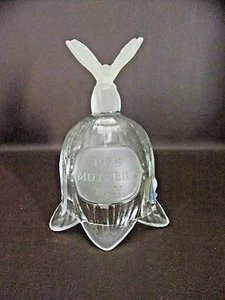 Vintage 1979 Goebel Mother's Day Crystal Glass Bell NIB  - Picture 1 of 8