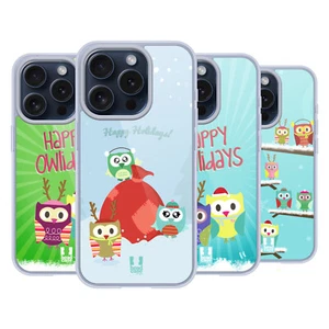 HEAD CASE DESIGNS HIBOU DE NOËL ÉTUI COQUE EN GEL POUR APPLE iPHONE TÉLÉPHONES - Photo 1 sur 11