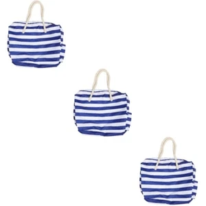 3 PCS Waterproof Beach Bag Miss Sandproof Large Beachbag - Picture 1 of 12