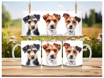 Jack Russel 主题 15 盎司咖啡杯,选择,定制,狗,免运费,帕森 — 第 1/4 张图片