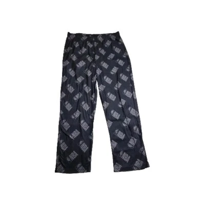 Pantalones para dormir NBA para hombre negros grises talla XL informales cómodos con logotipo pijama  Foto 1 de 4