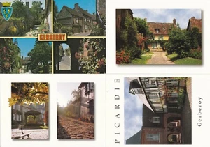Konvolut 4 Postkarten Ansichtskarten 10x15cm GERBEROY OISE - Bild 1 von 1