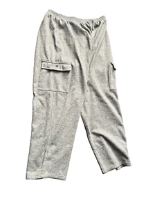 Pantalones deportivos cargo Bugle Boy vintage años 90 gris talla XLarge Y2K grunge - Imagen 1 de 9