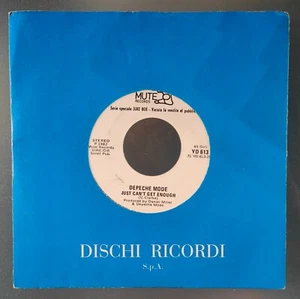 DEPECHE MODE JUST CAN'T GET ENOUGH 7" ITALIAN JUKEBOX YD 613 - Bild 1 von 2
