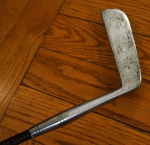 MACGREGOR DURALITE 10 PUTTER Eisen Balanced Edelstahl Hickory Schaft 34" - Bild 1 von 12
