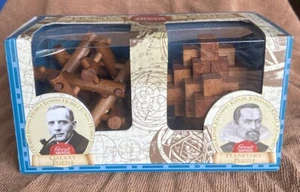 HUBBLE & KEPLER GREAT MINDS WOODEN 3D PUZZLES X2. NEW IN THE BOX. @@@@@@@@@@@@@@ - Picture 1 of 3