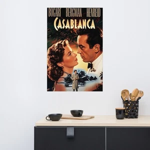 Plakat Casablanca Filmplakat 1942 verschiedene Größen  - Bild 1 von 6