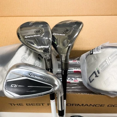 Juego combinado de hierros/híbridos TaylorMade Qi35 4H,5H,6-PW,AW acero regular CAJA ABIERTA 2755 Foto 1 de 4