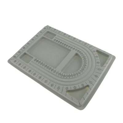 Flocked Beaded Board Bracelet Design Tray Jewelry Making DIY - Bild 1 von 4