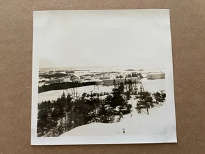 Vintage 1952 E. HARMON AIR FORCE BASE Top Ski Run Newfoundland Photo #20 - Picture 1 of 2