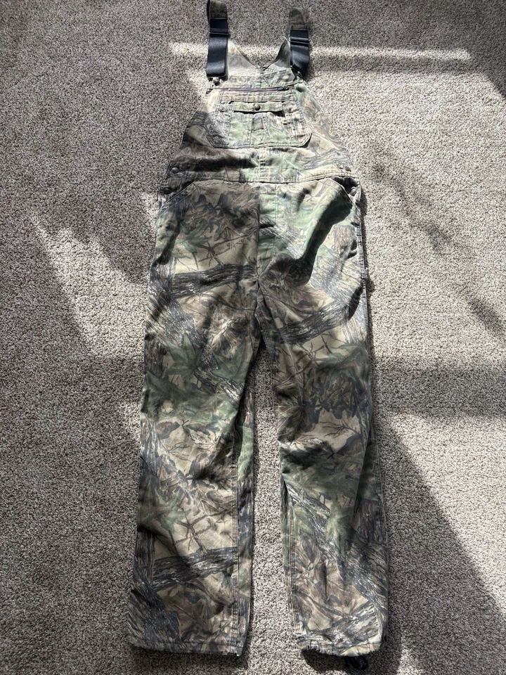 Mono con tirantes Y2K Realtree camuflaje para hombre talla XL Foto 1 de 4