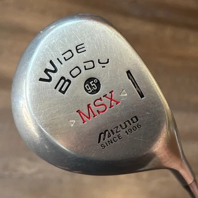 Mizuno MSX Wide Body 9.5° Driver 1-Wood - Exsar II Graphite 9-Flex - RH 45” - Image 1 of 4