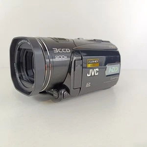 JVC Everio Digital Camcorder Video Camera JVC GZ-HD3EK Full HD 1080p 60GB HDD - Picture 1 of 16