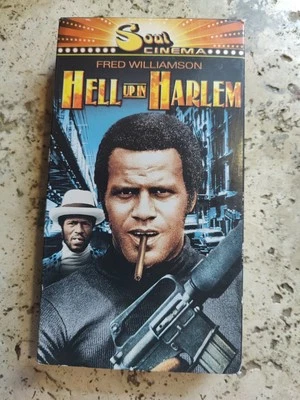 Hell Up In Harlem (VHS Tape 1999, Soul Cinema) Fred Williamson Tested Ships Free - Image 1 of 4