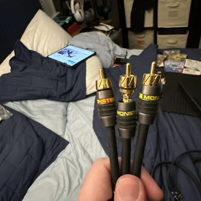 Cable Componente Monster Alta Resolución 6 ft Monster Audio Video A/V Foto 1 de 4