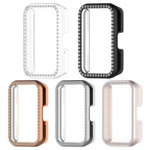PC Diamond Inlaid Case Protective Case Frame Watch Case for Samsung Galaxy Fit 3 - Zdjęcie 1 z 17