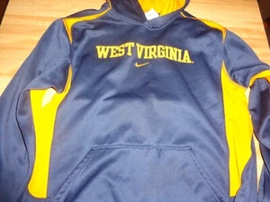 WEST VIRGINIA MOUNTAINEERS Nike Dri-Fit Performance Material Hoodie Youth XL 20 - Picture 1 of 4
