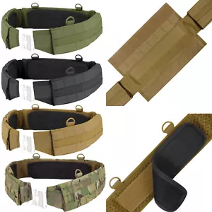 Condor 121160 Tactical MOLLE PALS Modular Nylon Padded Gear Battle Outer Belt - Picture 1 of 8