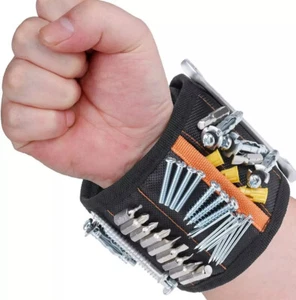 Magnetic Wristband Strong Magnets for Holding Screws Nails Drilling Bits - Picture 1 of 13
