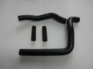 Kit de mangueras de radiador de silicona negras para KAWASAKI KX250 KX 250 2004 2005 2006 2007 - Imagen 1 de 3