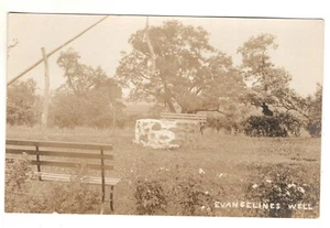 Evangeline’s Well Grand Pre Nova Scotia Historic Landmark Canada RPPC Postcard - Picture 1 of 2