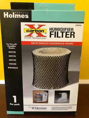 NOS Holmes Carbon X Technology Humidifier Filter HWF64 Microban Antimicrobial - Image 1 of 4