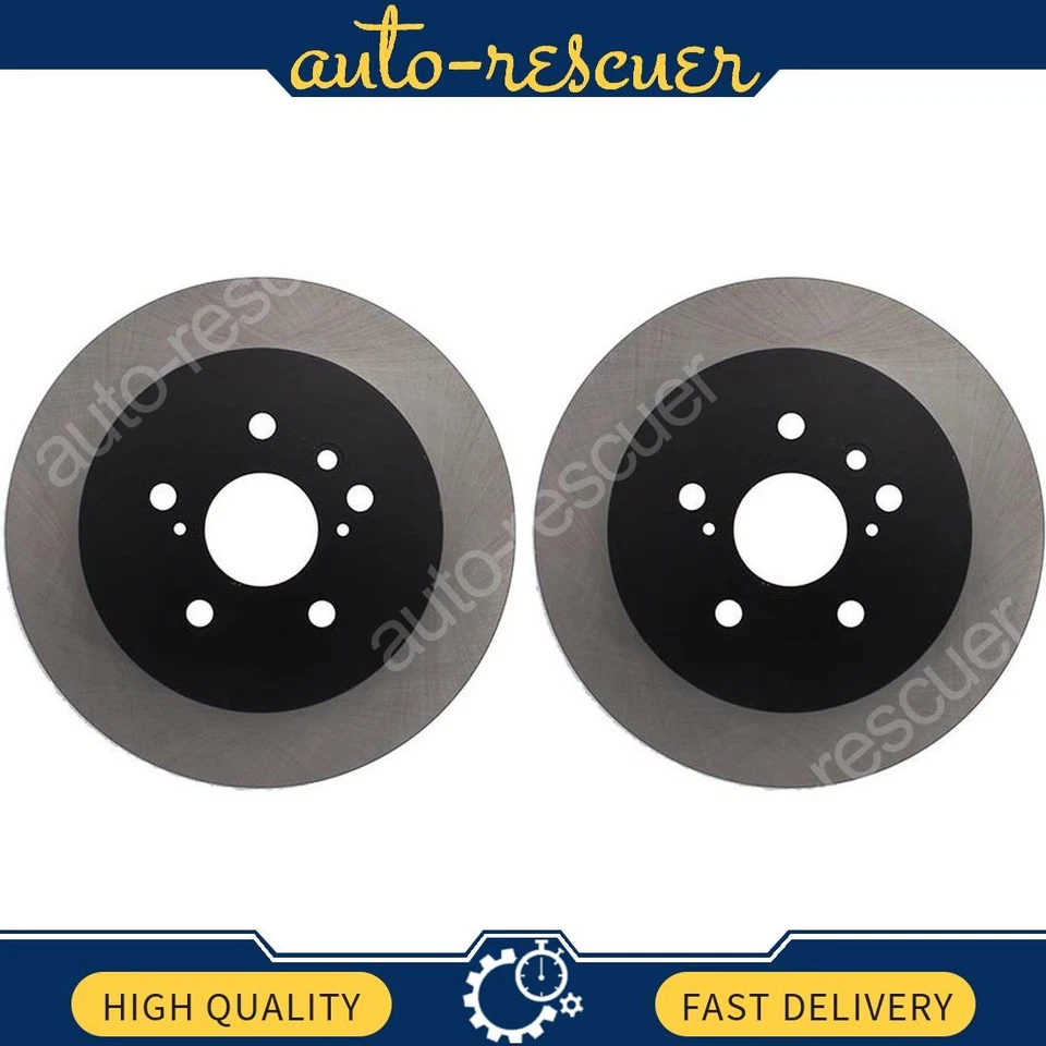 Rotor de freno de disco trasero Centric Parts 2x para Toyota Highlander 2008-2013 Foto 1 de 4