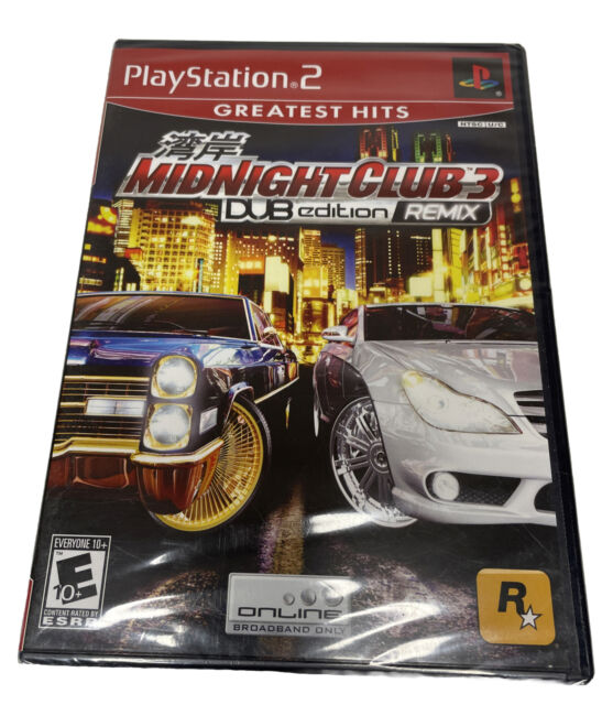 Midnight Club 3: DUB Edition Remix 💿 Rockstar Games 🎮 2006 (PS2, Xbo